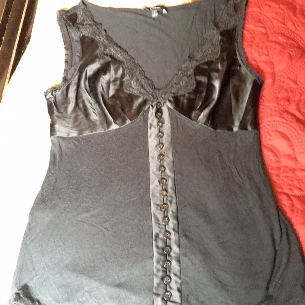 Black dressy tank